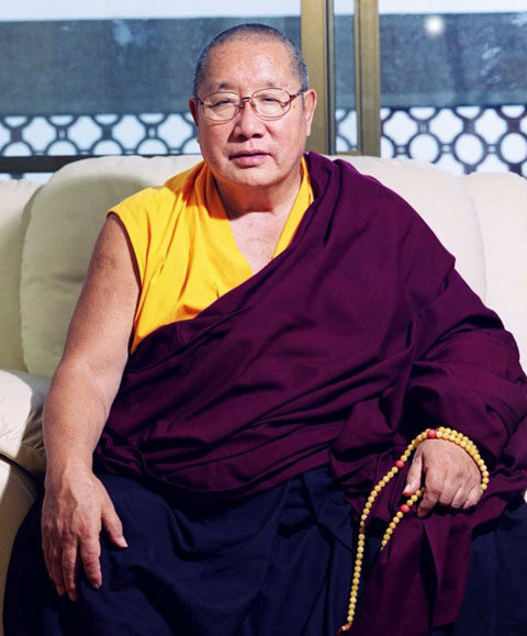HIS HOLINESS DRUBWANG PEMA NORBU RINPOCHE